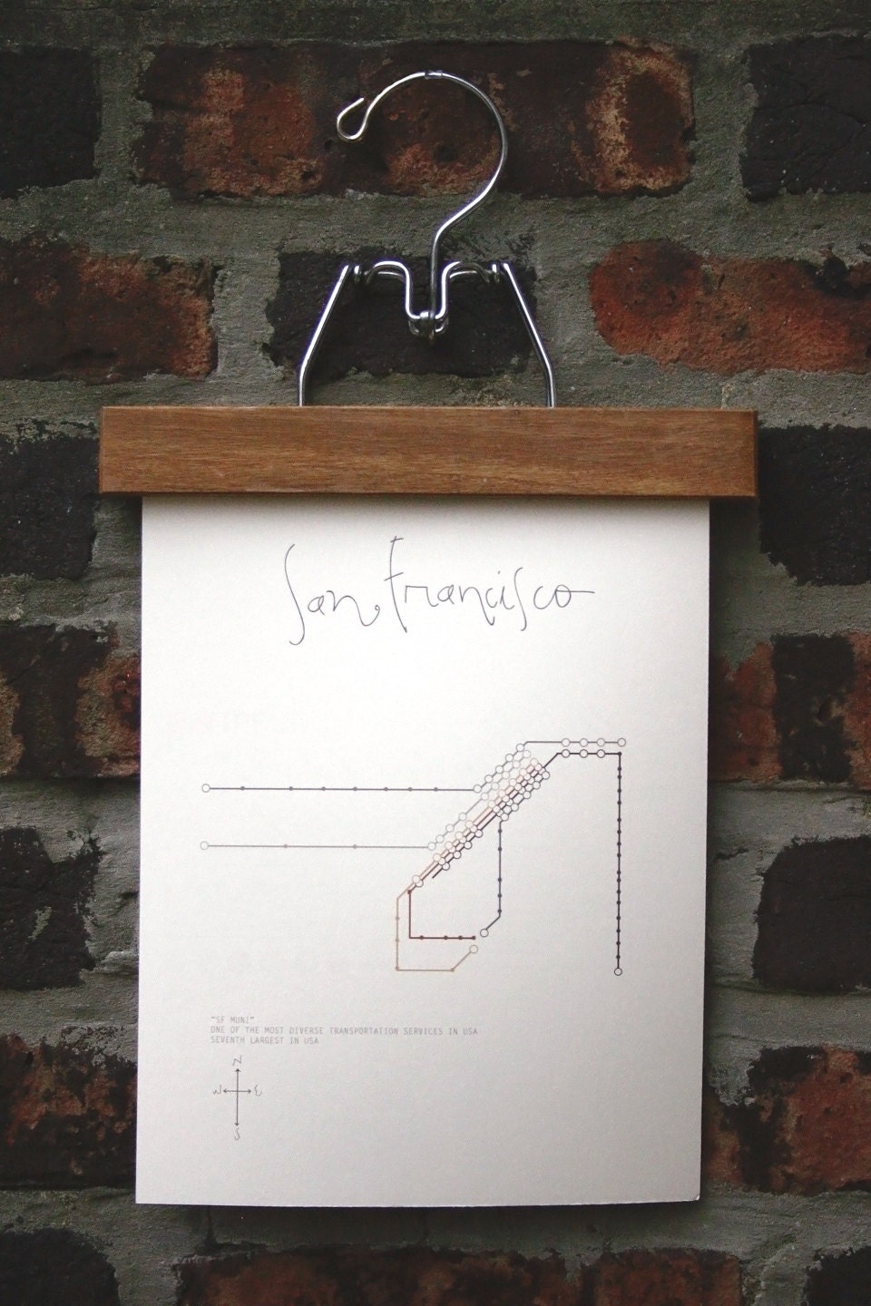 San Francisco Subway Map