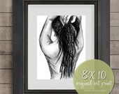 original print : bare boned