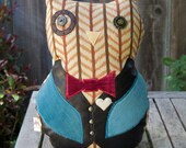 One-of-A-Kind City Steampunk Owl Plush Pillow
