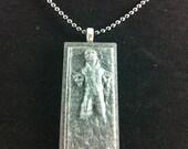 Han in Carbonite (Gunmetal) Necklace