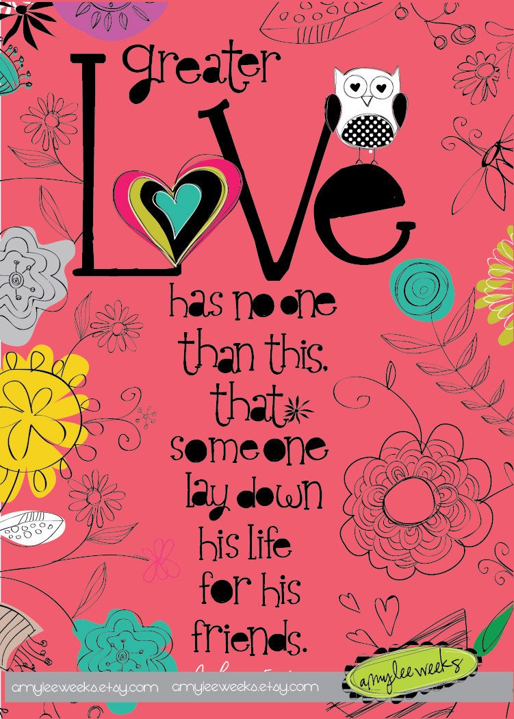 Scripture art, Wise Reminders - Love bible verse, Christian art print (size: 8x10)