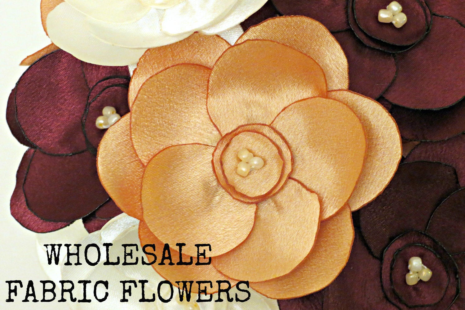 500 Wholesale Bulk Flowers for Wedding Receptions Holiday Parties and Large Events Mix and Match FABRIC