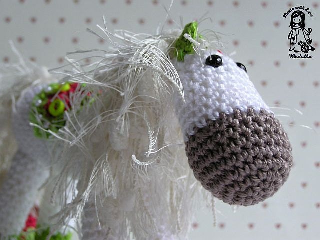 Christmas Rocking horse - Crochet Pattern