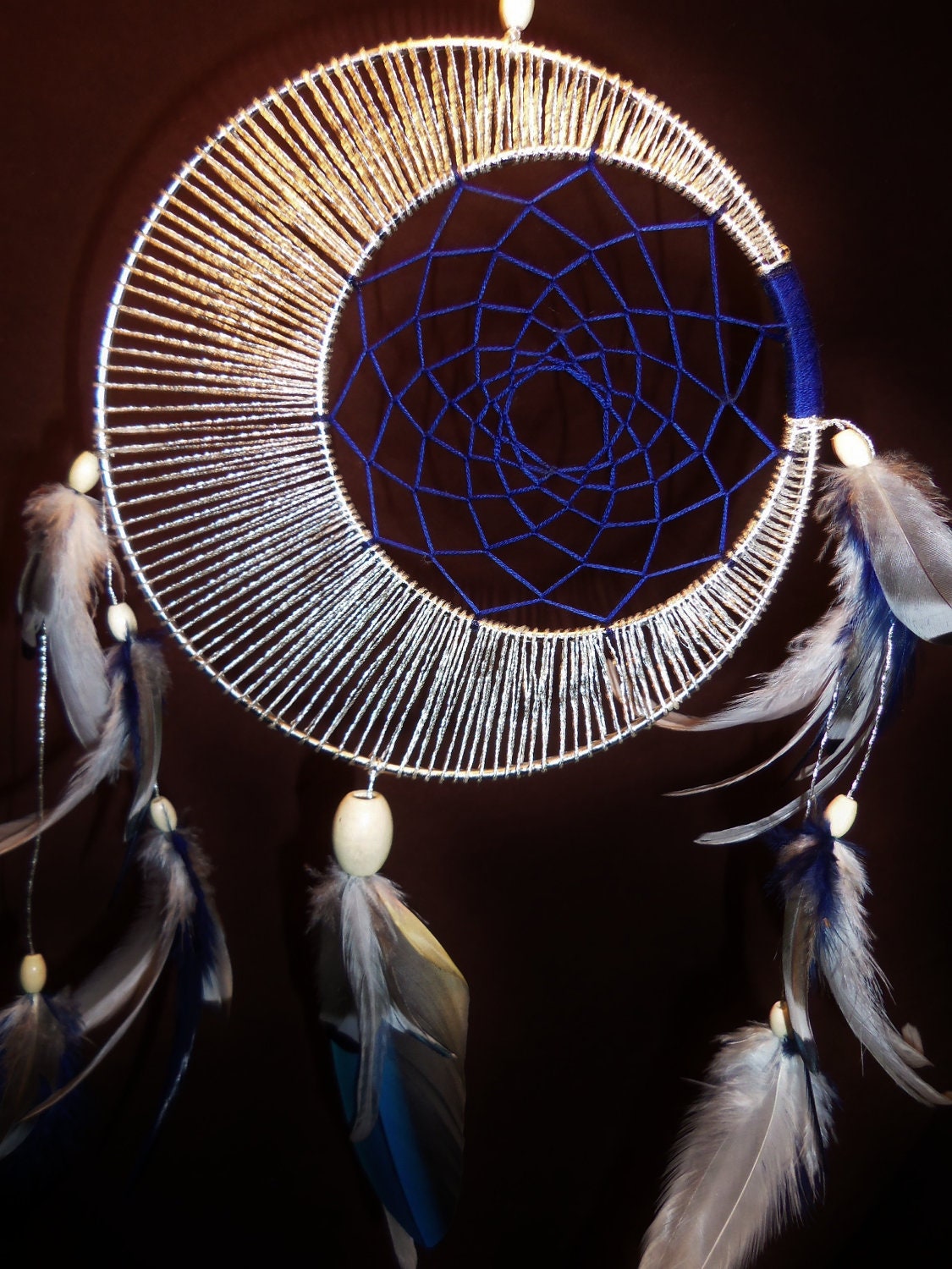 Dream Catcher-Custom Moon Motions Signature Silver Ringed- Dream Catcher- MOON