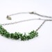 The little delicate floral necklace, flowers necklace, floral pendants