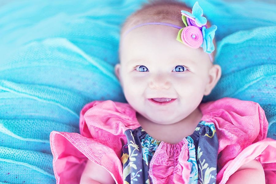 Dream in Pastels- Wool Felt Flower and Butterfly Headband