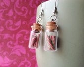 Peppermint Candy Jar Earrings