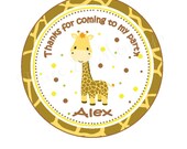 Giraffe Stickers/Tags Il_170x135