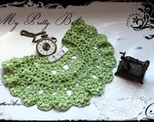 Crochet Necklace Crochet Collar Handmade