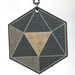 Geometry 2 -- laser-cut book cover necklace -- science geekery
