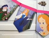 Beauty and the Beast bunting banner, Walt Disney's children story book repurposed bedroom / birthday garland gift under 20