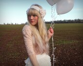 Beaded flapper headpiece