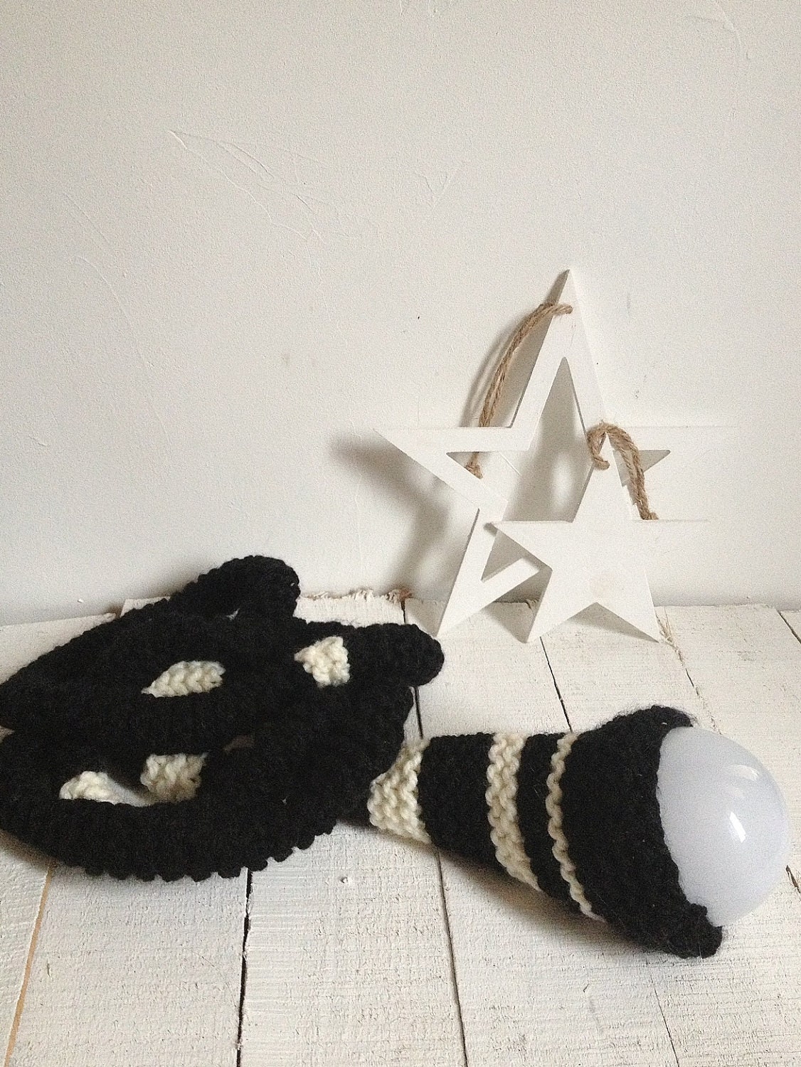 LUDD Sandi b&w Lamp