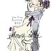 wedding photo turned artistic illustration