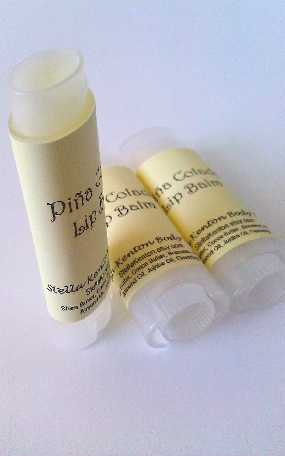 Pina Colada Lip Balm, Chapstick, Lip Butter
