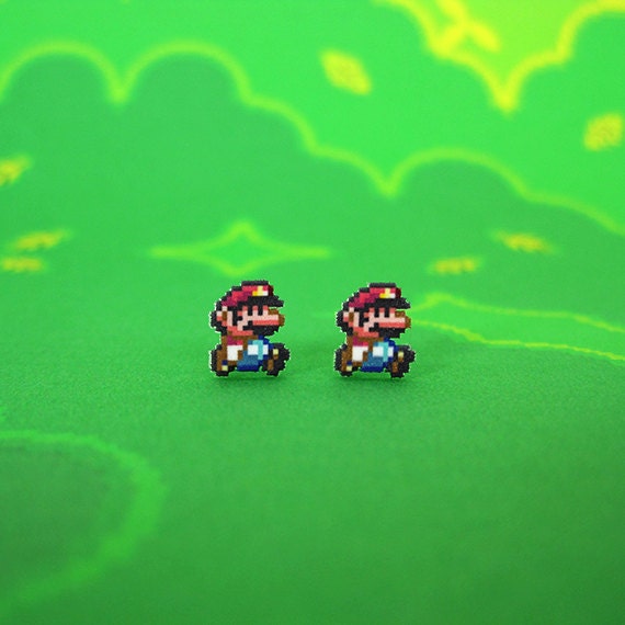 Super Mario World Earrings
