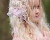 La Vie en Rose Bridesmaids or Flower Girl Clip by London Raquel
