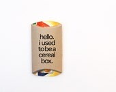 5 eco kraft gift boxes, handmade gift wrap, eco friendly package