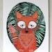 Watercolor Painting - Fox Illustration Art - River Luna - Archival Print 5x7