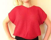 SALE Strawberry Red Sweater M/L