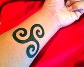 2x Derek Hale's Triskelion Tattoos