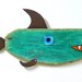 Whimsical driftwood fish sculpture, Paul ANCHOR 4