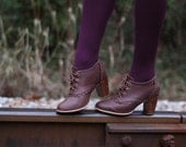 LACE. Leather oxford shoes / leather lace up boots / sizes US 4-13. Available in different leather colors.