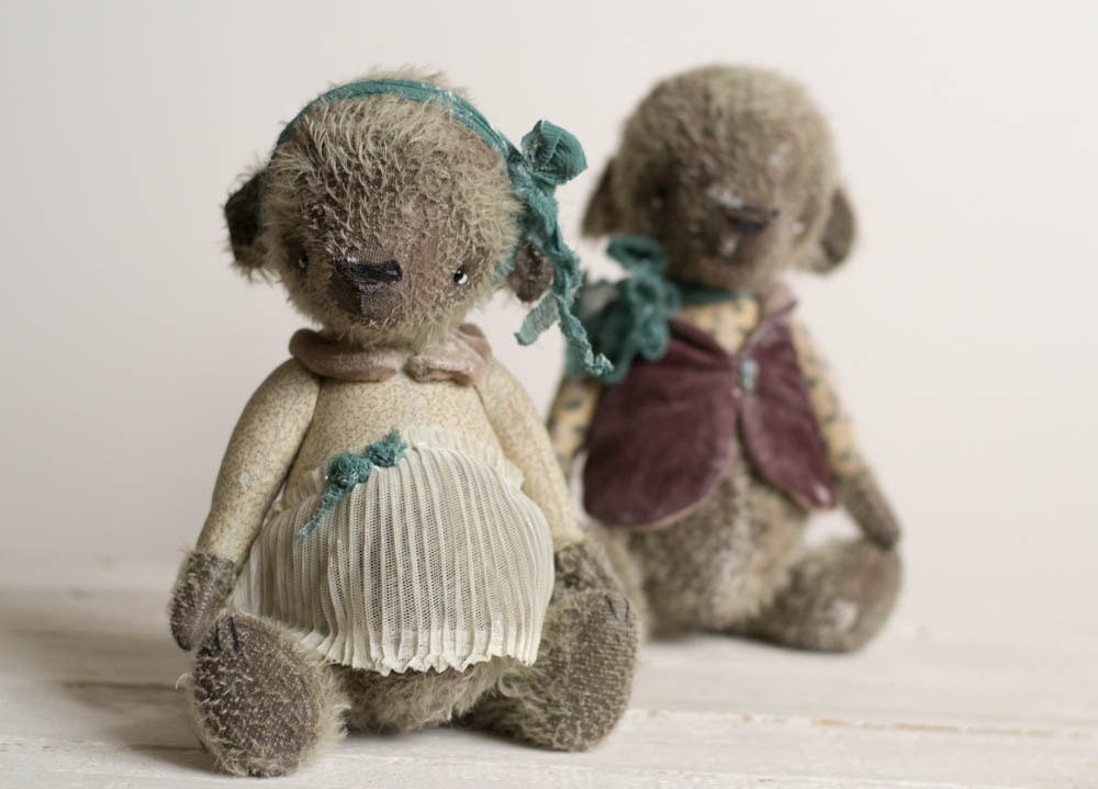 Stuffed Toy Teddy Bear Vera - Artist Teddy Bears - Soft Toys