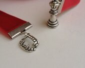 Breaking Dawn Bookmark - Queen Chess Piece and Vampire teeth