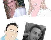 CUSTOM picture profile POP Illustration for social networks
