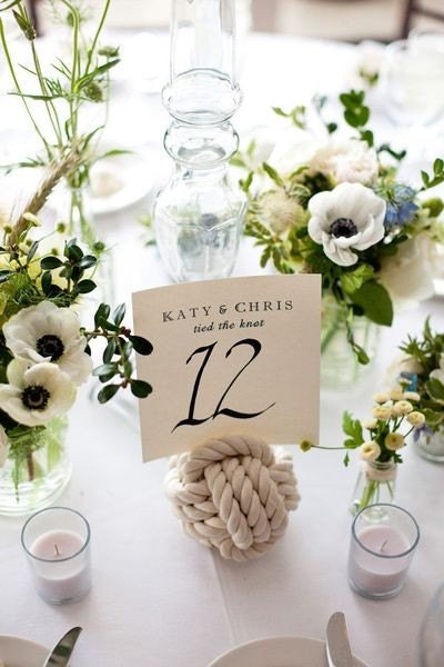 20 Monkey Fist Knot Wedding Card Holders