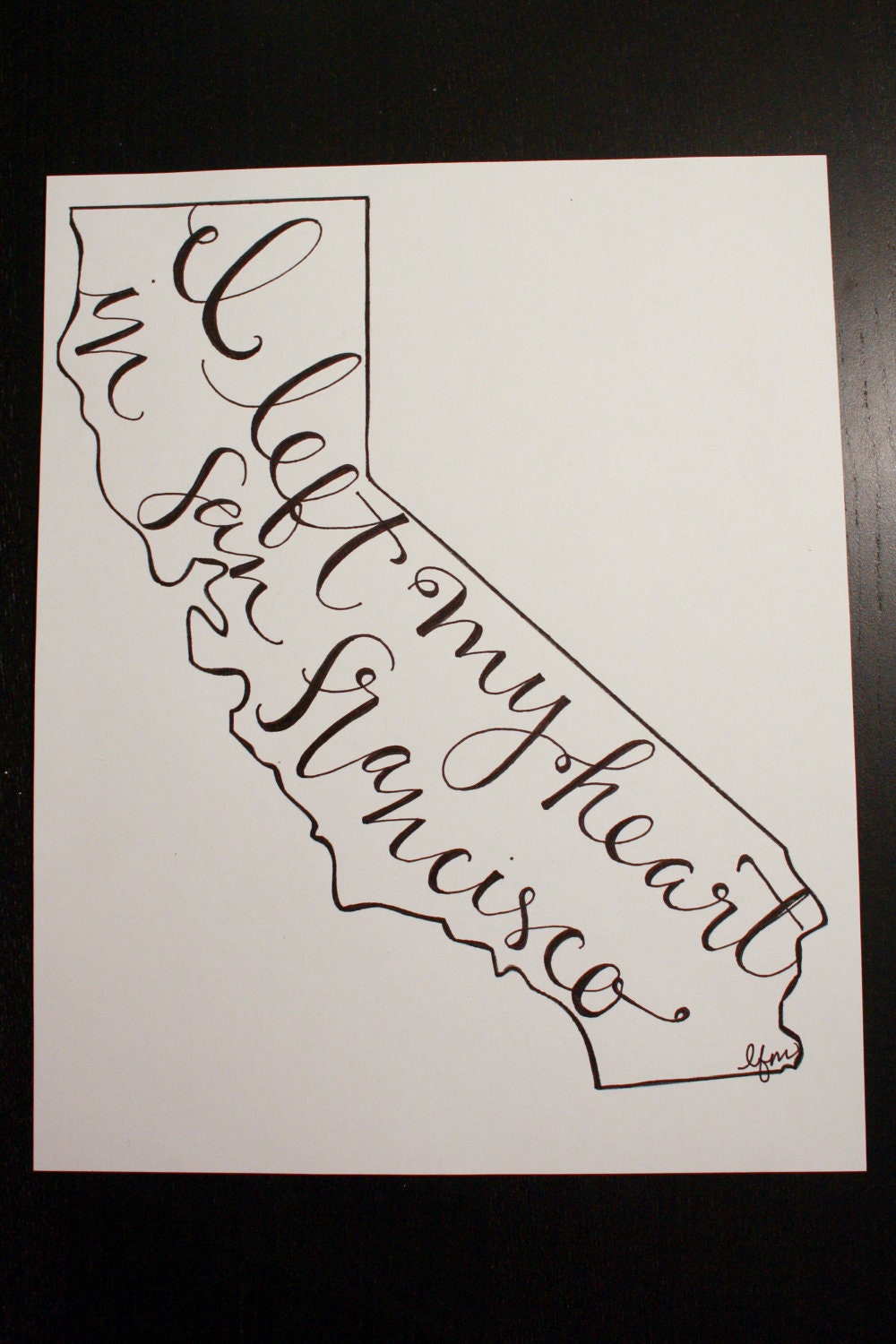 California: San Francisco Print