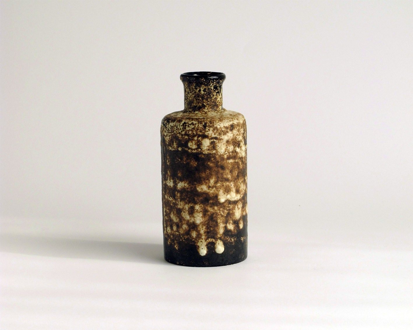 Ruscha Vase Mid-Century Fat Lava. - ArqueologiaDomestica