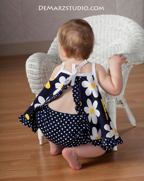 Sewing Pattern PDF - The Pat A Cake Baby Dress