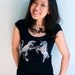 Unicorn vs. Dinosaur Women's Tshirt - Unicorn Tshirt, Dinosaur Tshirt - Epic Showdown Tee Shirt