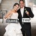 THaNk YoU SiGn - WooD - SHaBBy ViNTaGe Thank You Wedding Signs - USe As WeDDinG PHOTO PROP