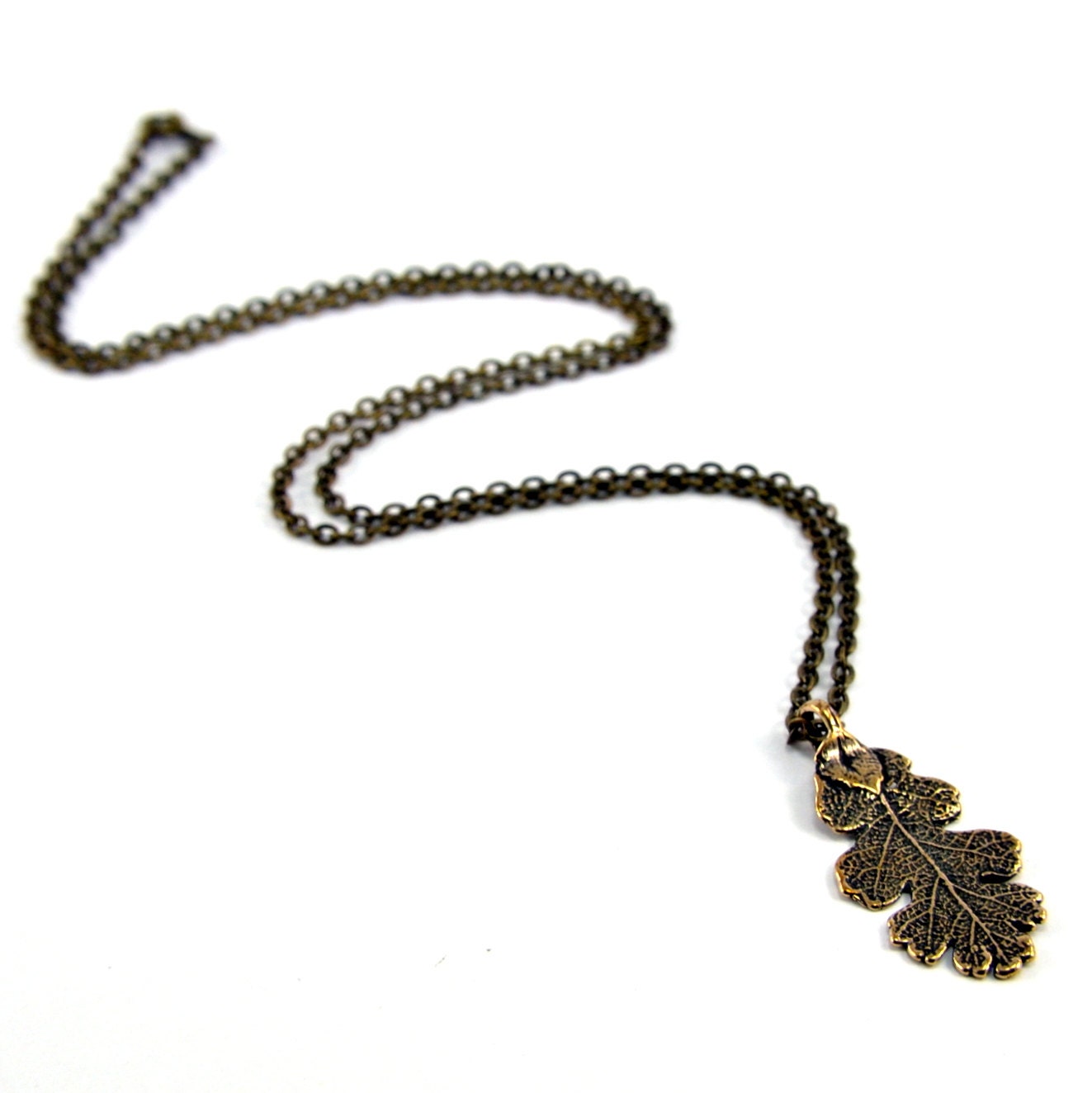 Oak Leaf Necklace
