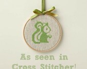Squirrel Counted Cross Stitch Kit