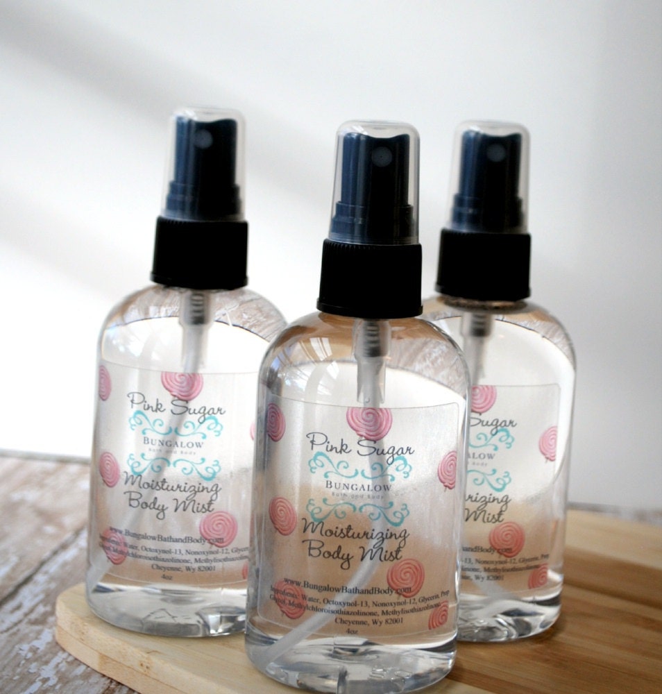 Body Spray Pink Sugar (type) Moisturizing Body Mist Perfume 4oz