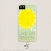 Designer iPhone 5 Case - Sunshine - Happy, Sunny, Inspirational Illustrated iPhone 5 Hard Case, iPhone 4 Case, iPhone 3G Case