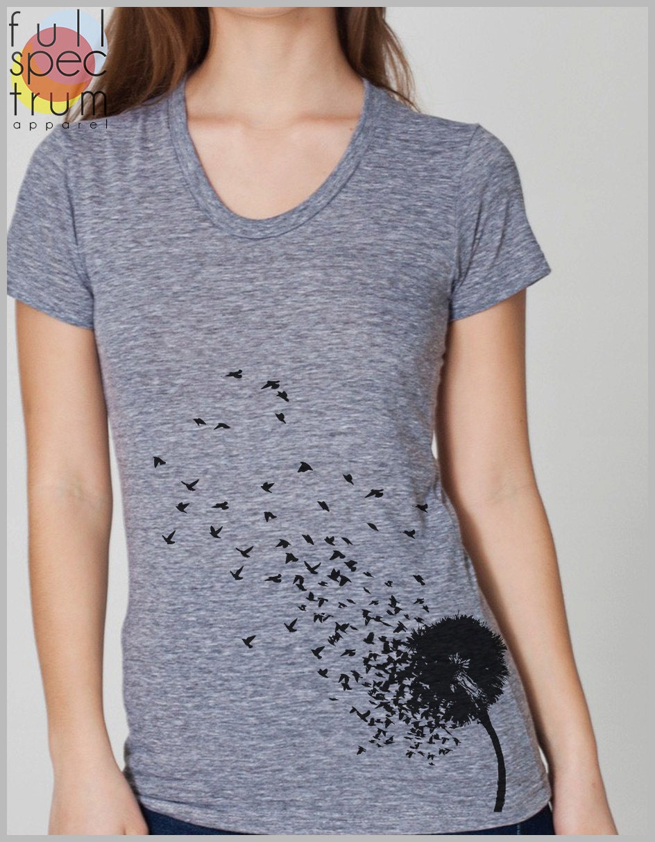 Women's T Shirt I believe I can fly  American Apparel S, M, L, XL 8 Colors