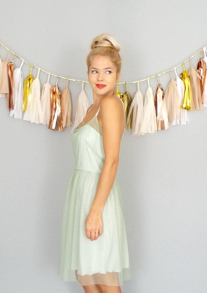 Sample Sale: Sweetheart Neckline Aqua Silk & Tulle Bridesmaids Wedding Dress