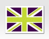 Art Print A3 Print Union Jack Print - Choose Your Color - Home Decor Original Design by Adidit Print no. 139