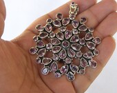 Custom order for Artisan Handmade 925 Sterling Silver Gemstone Jewelry  Anniversary Gift Necklace