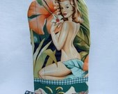 RESERVED for Coterie Tropical Ladies Oven Mitts