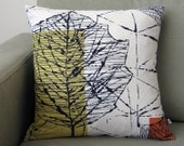 Lucienne Day Vintage Pillow Cushion  - 1960 Linden for Heals