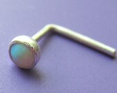 Opal Nose Ring