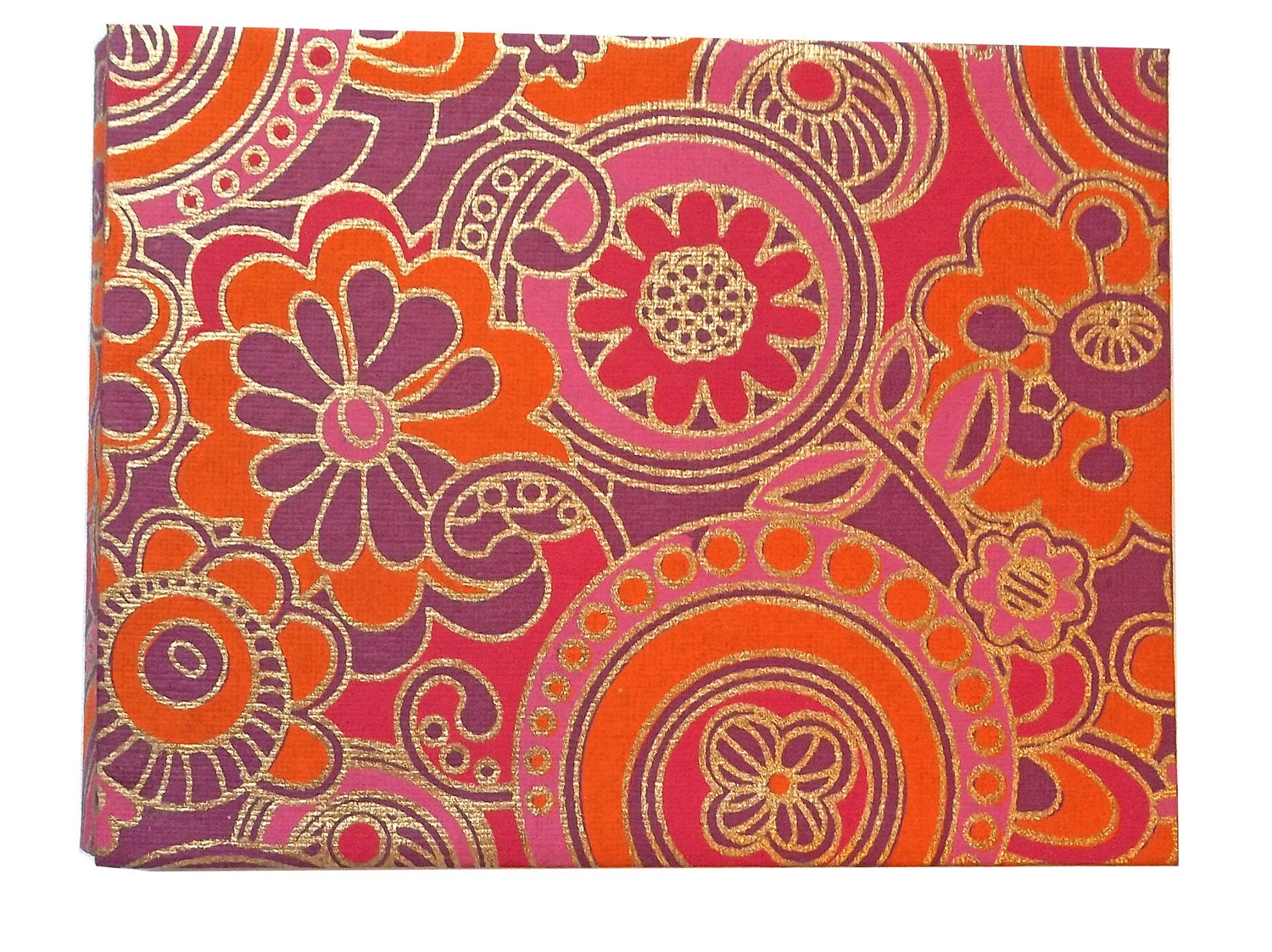 Pink Print Art Journal