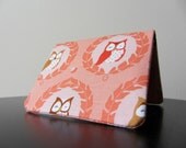 Card Wallet - Peach Owls