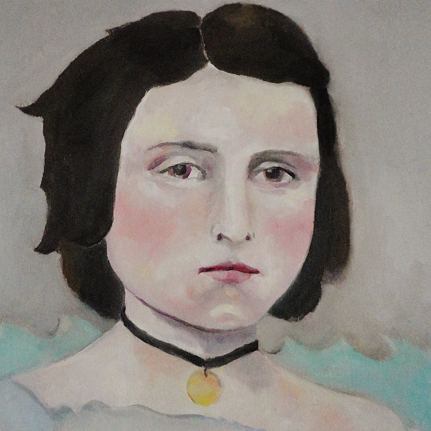 The Captain's Daughter - Original Oil Painting